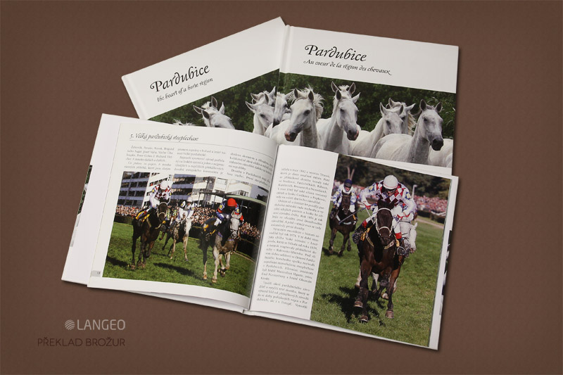 Přeložené brožury pro město Pardubice