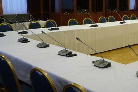 Konferenční mikrofony